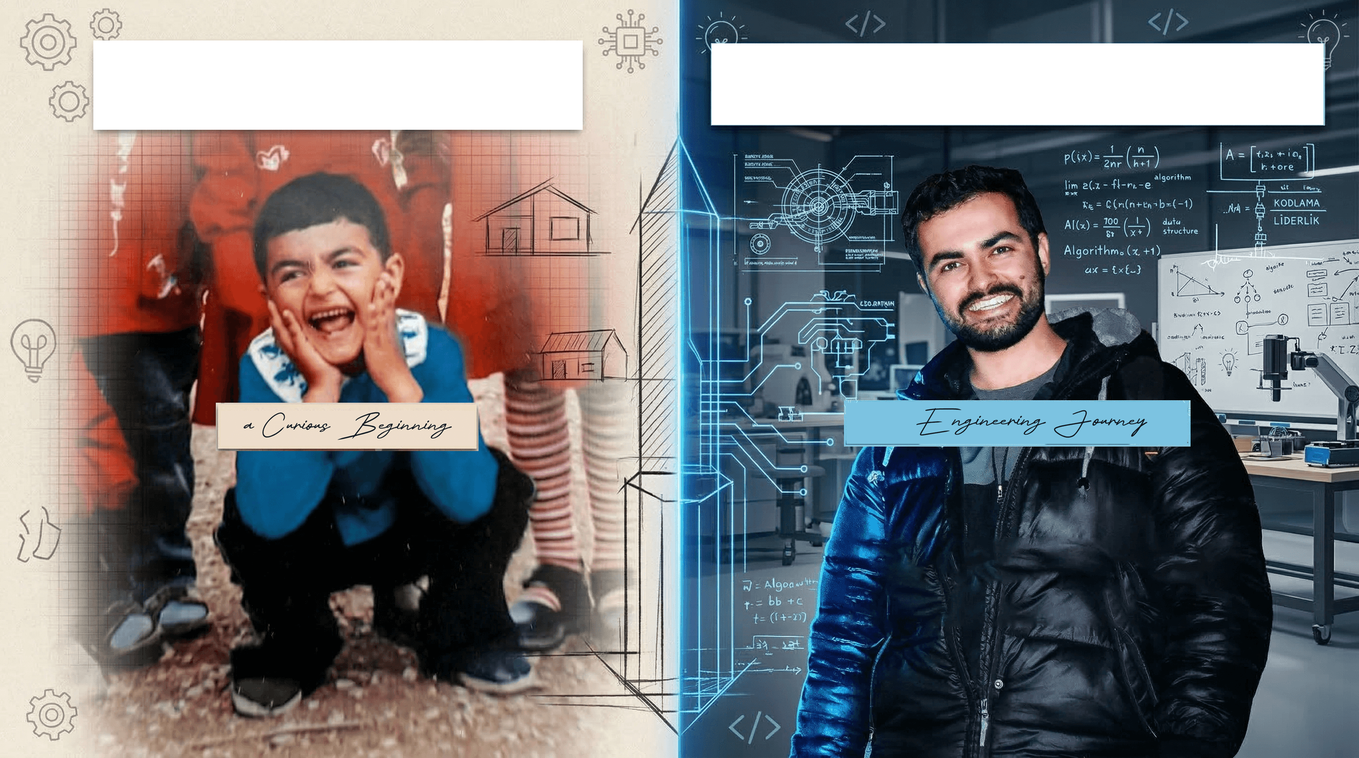 A visual representation of my journey from Industrial Engineering to Informatik.