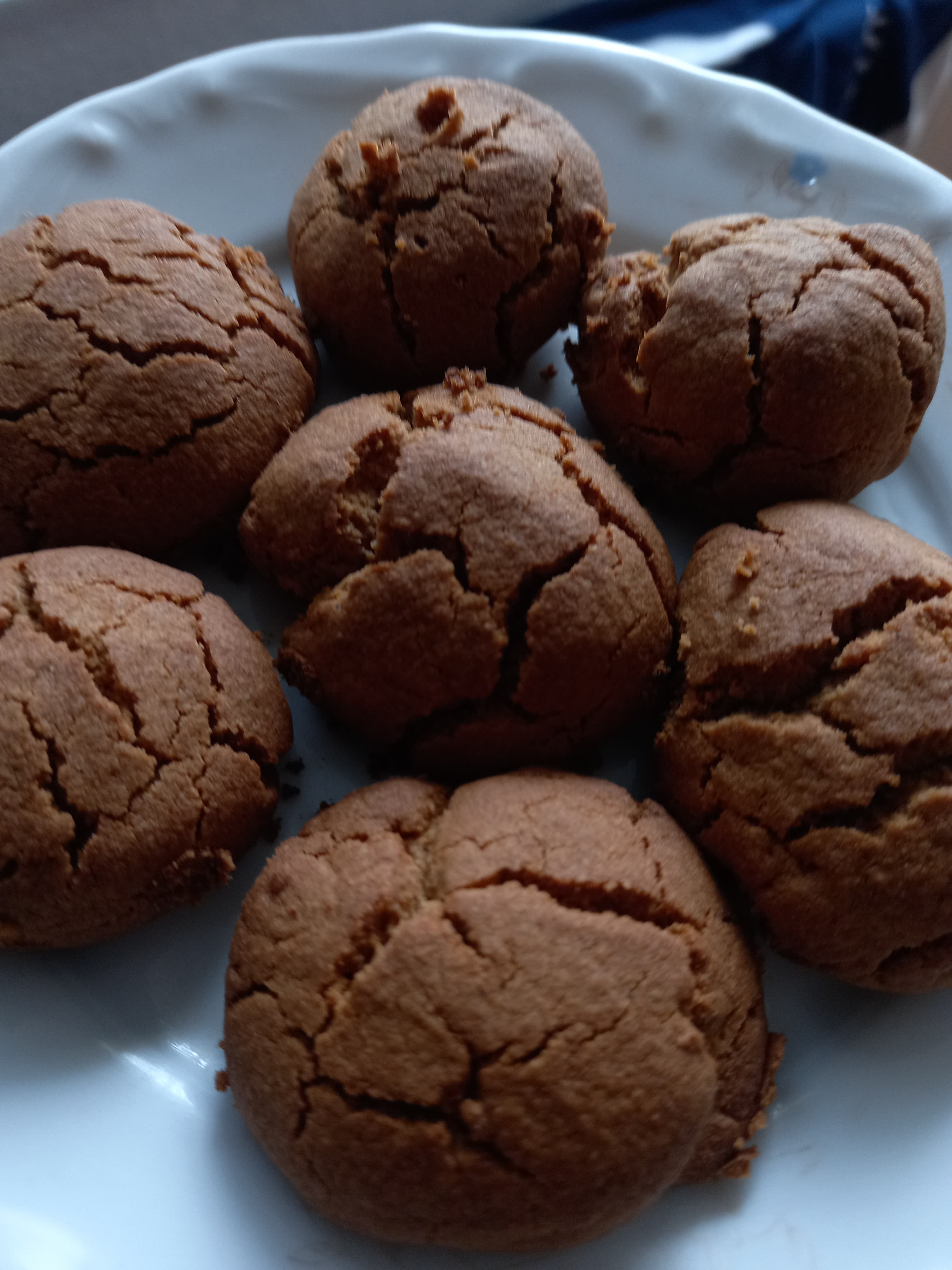 Chocolate dessert on a plate